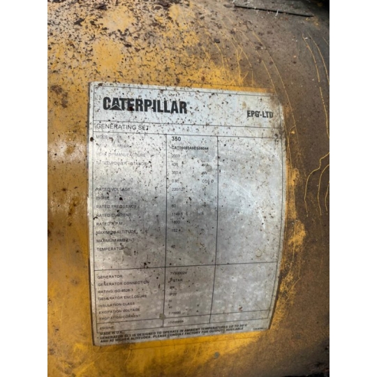 Máy phát điện Caterpila 350KVA và 500KVA